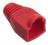 Unbranded CAT5 & CAT6 RJ45 Boot Sleeve - Single - Red Photo