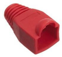 Unbranded CAT5 & CAT6 RJ45 Boot Sleeve - Single - Red Photo