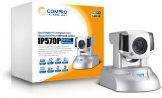 Compro IP570P 1.0MP Webcam - White Photo