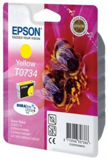 Epson T0734 Yellow Ink Cartridge (Bees) Photo