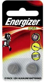 Energizer Miniature Alkaline A76 Coin Battery - 2 pack Photo