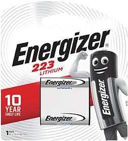 Energizer Photo Lithium 223 Battery - 1 pack Photo