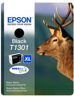 Epson T1301 Black Inkjet Cartridge (Stag) Photo