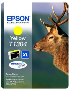 Epson T1304 Yellow Inkjet Cartridge (Stag) Photo