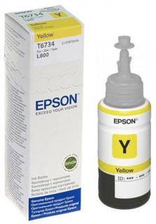 Epson L-Series T6734 Yellow Ink Bottle Photo