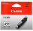 Canon CLI-451 Grey Ink Cartridge Photo