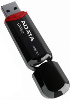 Adata DashDrive UV150 32GB Flash Drive - Glossy Black Photo