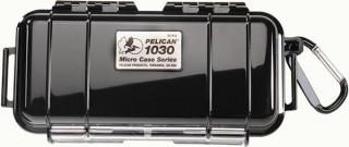 Pelican 1030 Case with rubber liner - Black Photo
