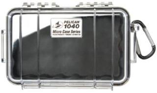 Pelican 1040 Case with rubber liner - Black clear Photo