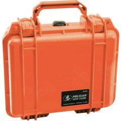 Pelican Protective Case 1200 with O-ring seal - Orange Photo