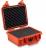 Pelican Protective Case 1200 with O-ring seal - Orange Photo