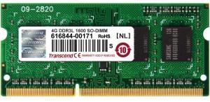 Transcend 4GB 1600MHz DDR3L Notebook Memory Module (TS512MSK64W6H) Photo