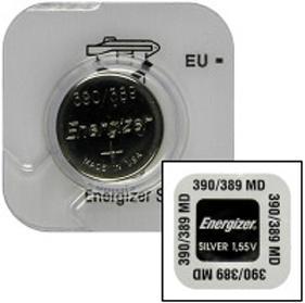 Energizer Silver Oxide 390/389 Coin Watch Battery - Box 10 Photo
