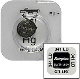 Energizer Silver Oxide 341 Coin Watch Battery - Box 10 Photo