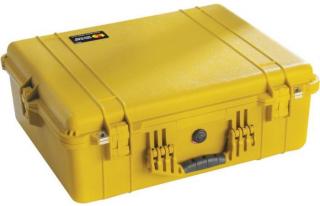 Pelican Protective Case 1600 with O-ring seal - Yellow Photo