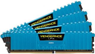 Corsair Vengeance LPX 4 x 4GB 2800MHz DDR4 Desktop Memory Kit - Blue (CMK16GX4M4A2800C16B) Photo