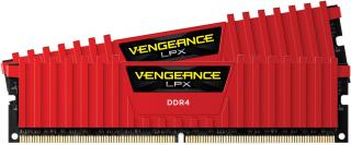 Corsair Vengeance LPX 2 x 4GB 2133MHz DDR4 Desktop Memory Kit - Red (  CMK8GX4M2A2133C13R) Photo