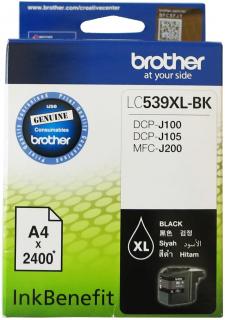 Brother LC539XLBK High Yield Black Ink Cartridge Photo