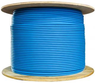 Cattex CAT5e 500m Solid UTP Cable - Blue - Drum Photo