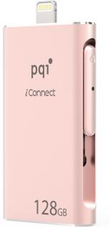 PQI iConnect Series 128GB OTG Flash Drive - Rose Gold Photo