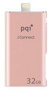 PQI iConnect Series 32GB OTG Flash Drive - Rose Gold Photo