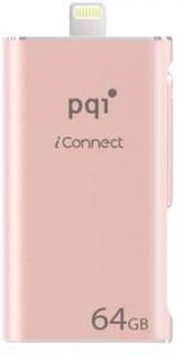 PQI iConnect Series 64GB OTG Flash Drive - Rose Gold Photo
