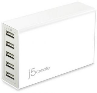 J5 Create JUP50 40W 5-Port USB Dedicated Charger Hub Photo