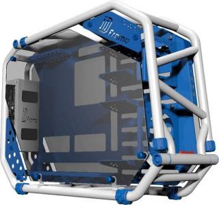 In Win D-Frame 2.0 Windowed Full Tower Chassis - White & Blue Photo