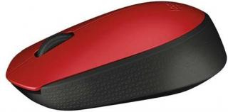 Logitech M171 Wireless Mouse - Red/Black Photo
