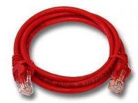 Unbranded CAT5e 0.5m UTP Patch Cable - Red Photo