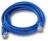 Unbranded CAT5e 0.5m UTP Patch Cable - Blue Photo