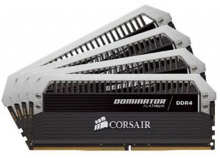 Corsair Dominator Platinum 4 x 16GB 2400MHz DDR4 Desktop Memory Kit - Black (CMD64GX4M4A2400C14) Photo