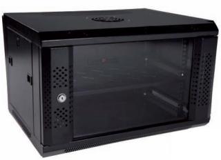 Linkqage 6U Wall/Floor Server Cabinet - Black Photo