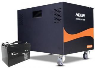 Mecer BBONE-12S+ Battery 12V Transportable 1200VA 720W DC-AC Inverter (Includes Batteries) Photo