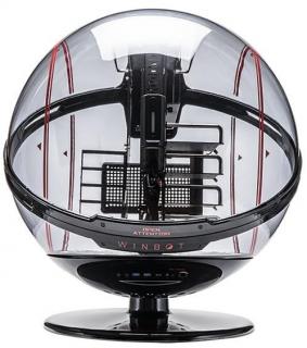 In Win WinBot Transparent Sphere Chassis - Black & Red Photo
