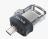 Sandisk Ultra Dual Drive M3.0 128GB OTG Flash Drive - Grey & Silver Photo