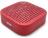 Remax RB-M27 Bluetooth Metal Coated Portable Speaker - Bordeaux Red Photo