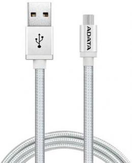 Adata USB To Micro-USB 2m Charge & Sync Cable - Silver Photo