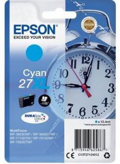 Epson 27XL Cyan DURABrite Ultra Ink Cartridge (Clock) Photo