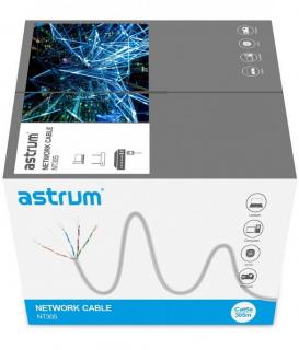 Astrum CAT5E 305m Solid (CCA) UTP Cable - Box - Grey Photo