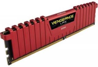 Corsair Vengeance LPX 8GB 2666MHz DDR4 Desktop Memory Module - Red (CMK8GX4M1A2666C16R) Photo