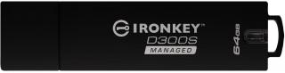 Kingston IronKey D300SM 64GB USB 3.1 Flash Drive Photo
