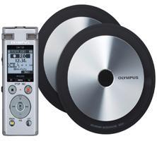 Olympus DM720 Voice Recorder 2x ME-33 Boundary Microphone Photo