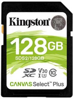 Kingston Canvas Select Plus 128GB SDXC Memory Card Photo