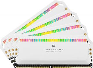 Corsair Dominator Platinum RGB 4 x 16GB 3200MHz DDR4 Desktop Memory Kit (CMT64GX4M4C3200C16W) Photo