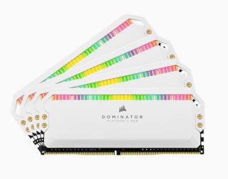 Corsair Dominator Platinum RGB 4 x 8GB 3600MHz DDR4 Desktop Memory Kit - White (CMT32GX4M4C3600C18W) Photo