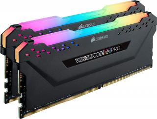 Corsair Vengeance RGB Pro 2 x 8GB 3200MHz DDR4 Desktop Memory Kit - Black with RGB LED (CMW16GX4M2Z3200C16) Photo
