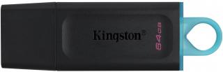 Kingston DataTraveler Exodia 64GB USB 3.2 Gen 1 Flash Drive - Black & Blue Photo