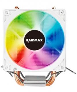 Raidmax Air Cooler AC904 90mm ARGB Intel And  AMD CPU Cooler - White Photo