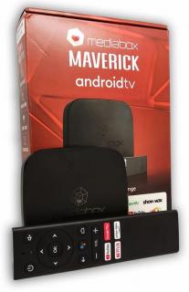 Mediabox MBX4K Maverick Netflix & Android Certified Streaming TV Box - Black Photo